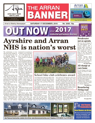 Arran Banner issue 