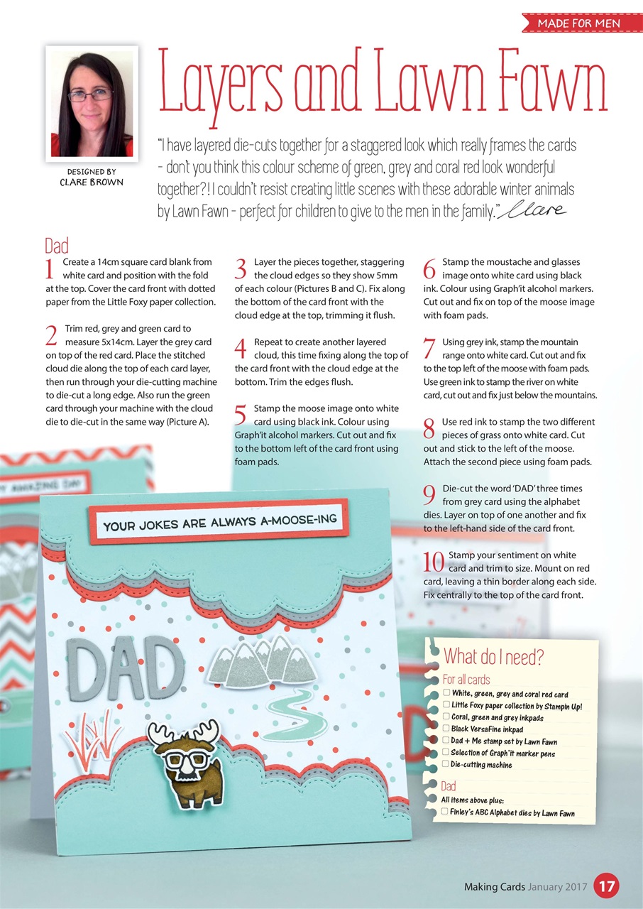 Making Cards & Papercraft Preview Pages