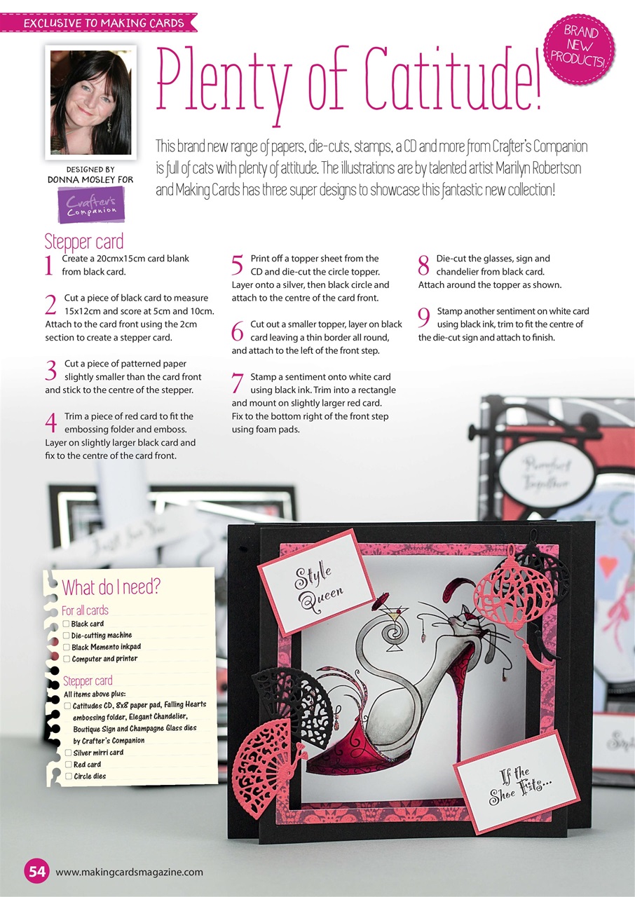 Making Cards & Papercraft Preview Pages