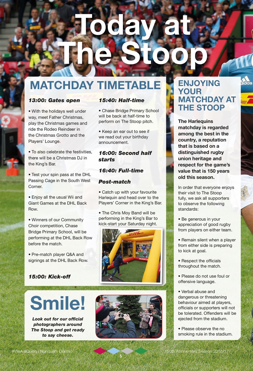 Harlequins Preview Pages