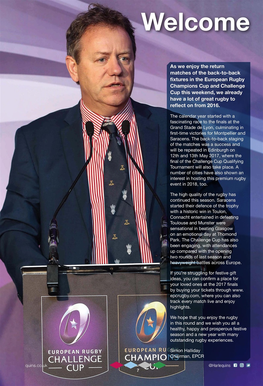 Harlequins Preview Pages