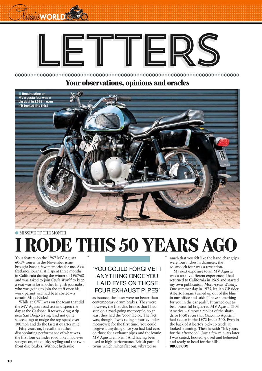 Classic Bike Preview Pages