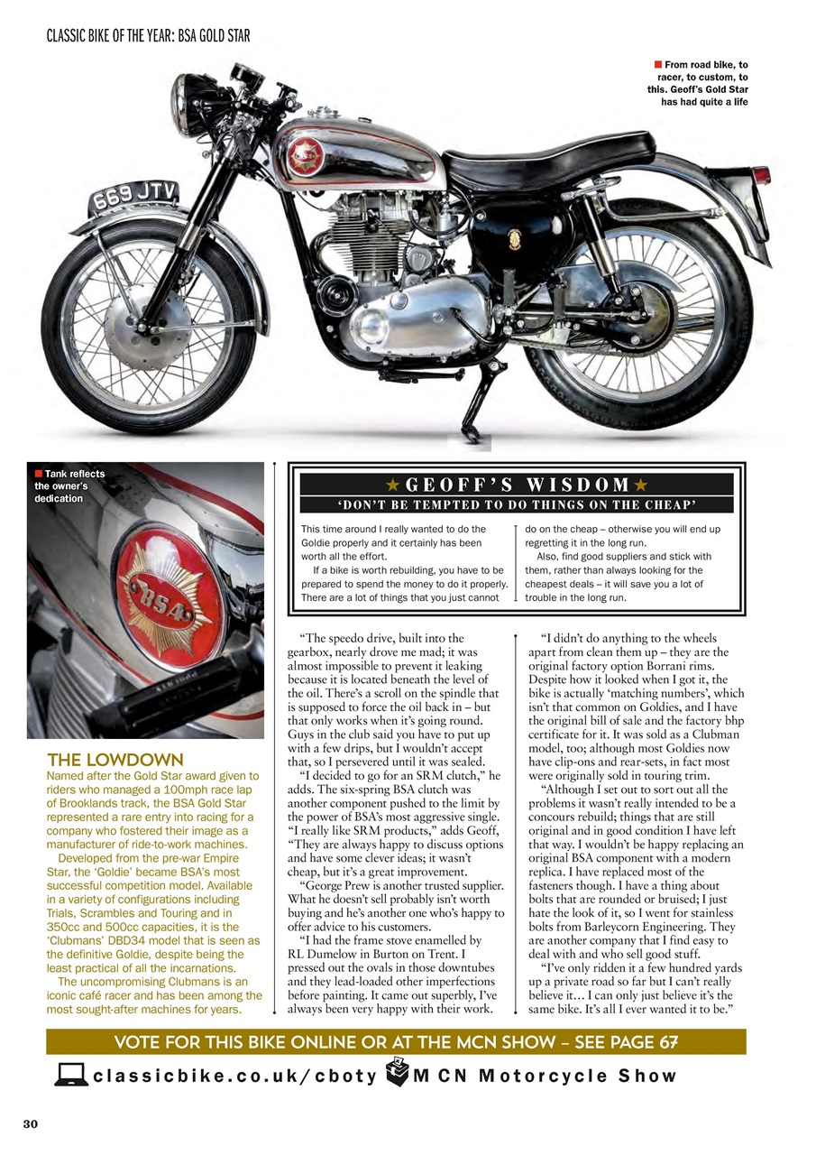 Classic Bike Preview Pages