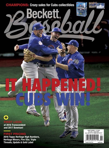 Beckett Baseball Magazine issue 
