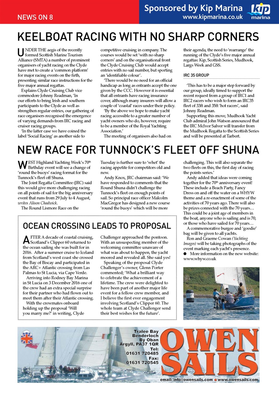 Yachting Life Preview Pages