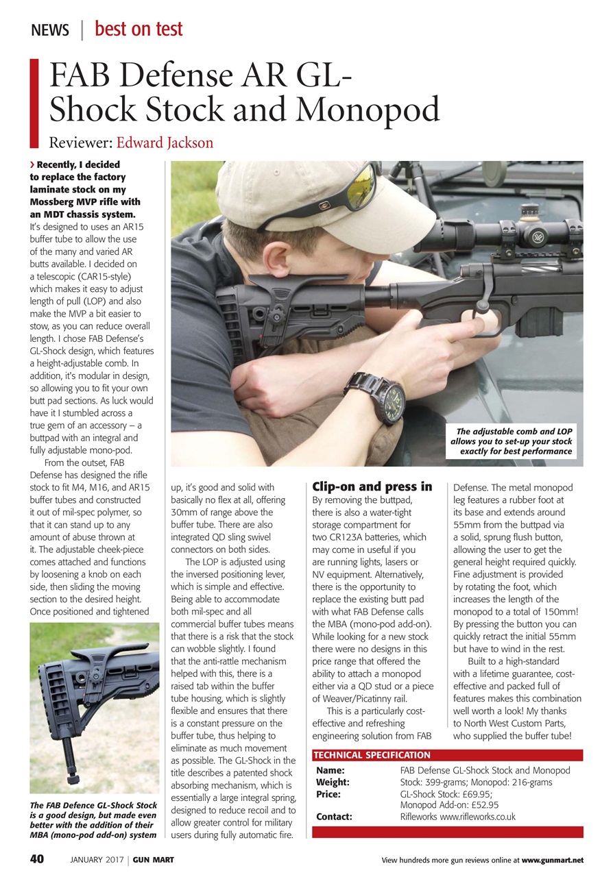 Gunmart Preview Pages