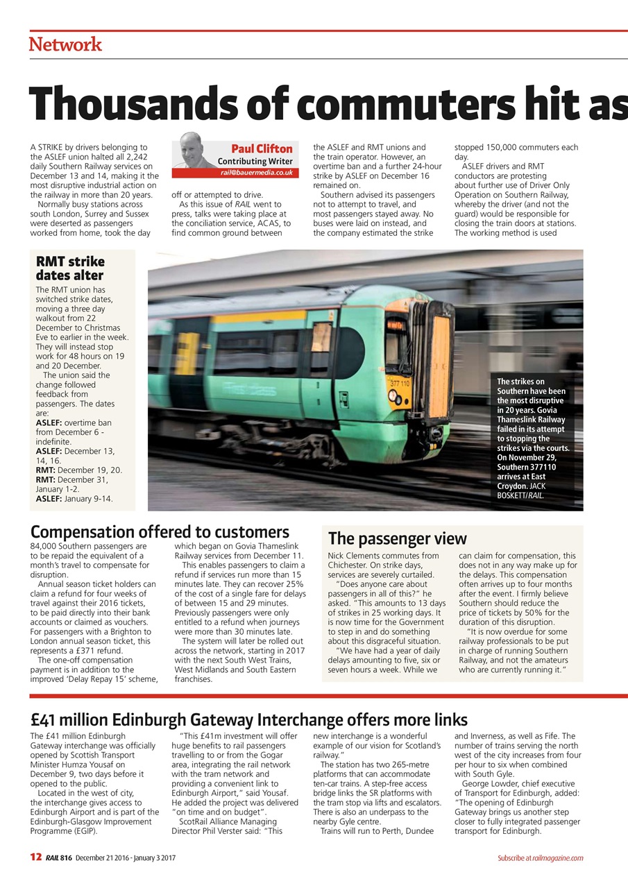 Rail Preview Pages