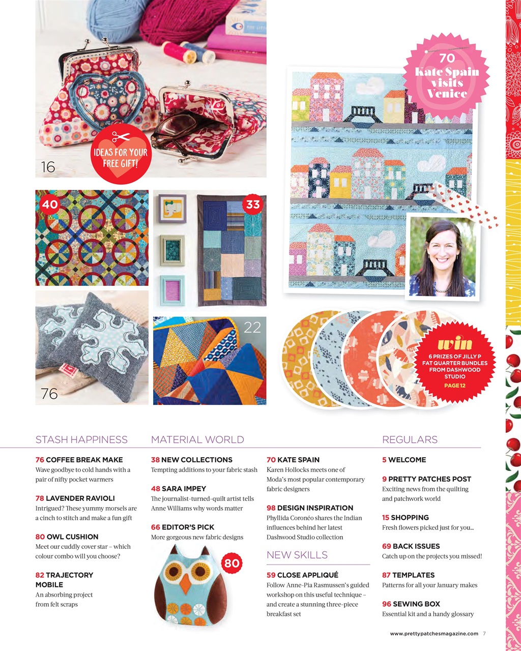 Pretty Patches Magazine Preview Pages