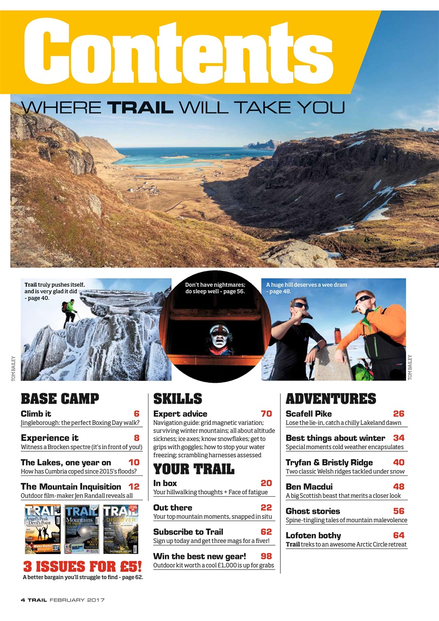 Trail Preview Pages