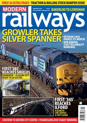Modern Railways issue January 2017