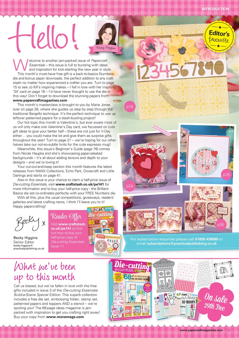 Papercraft Essentials Preview Pages