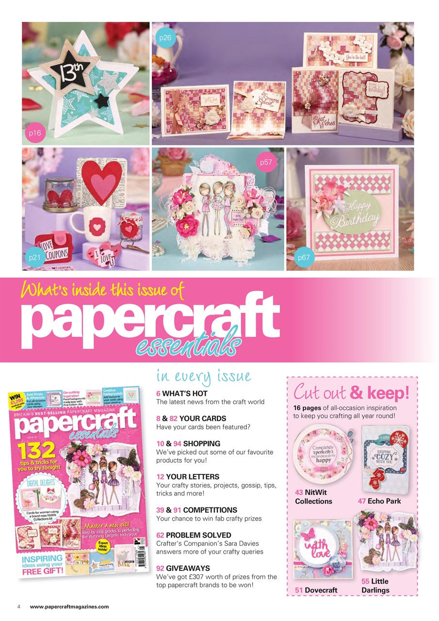 Papercraft Essentials Preview Pages