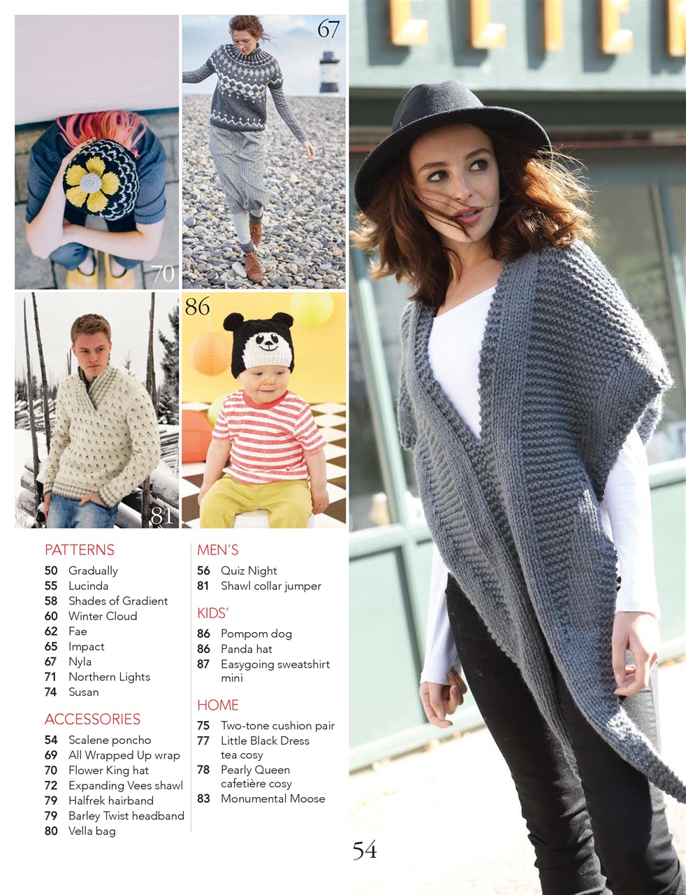 Knitting Preview Pages