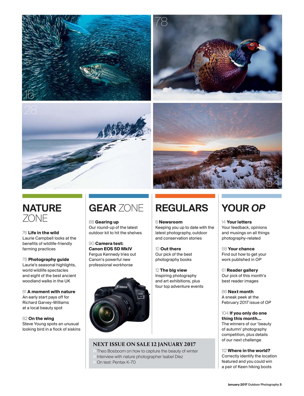 Outdoor Photography Preview Pages