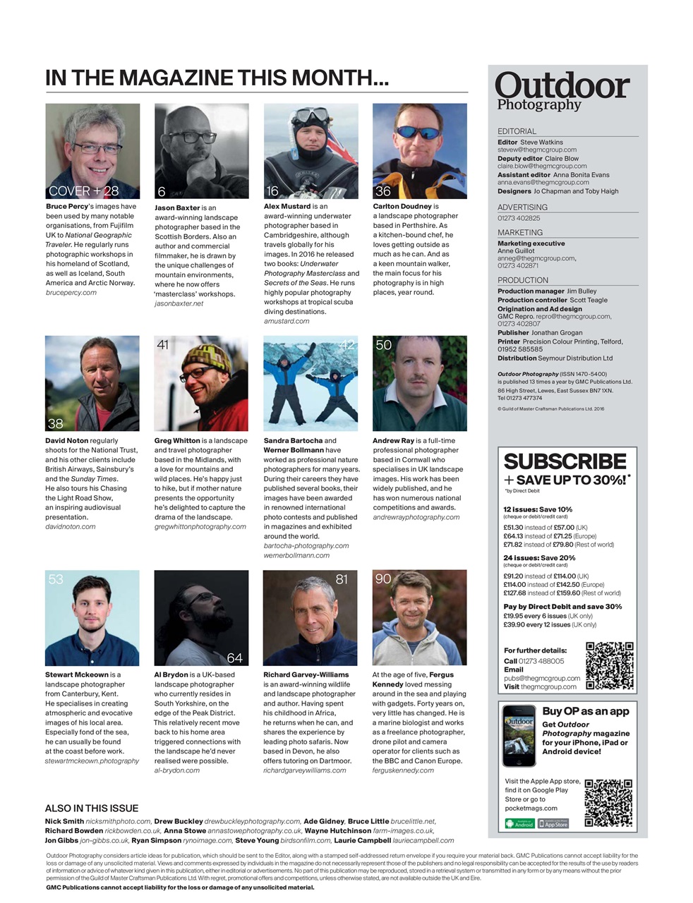 Outdoor Photography Preview Pages