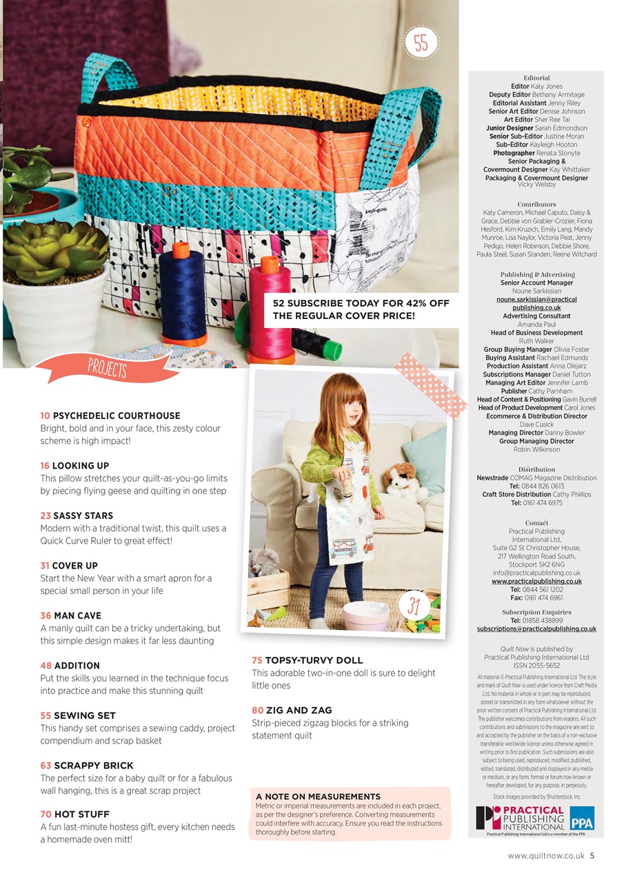 Quilt Now Preview Pages