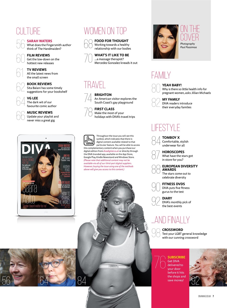 DIVA Magazine Preview Pages