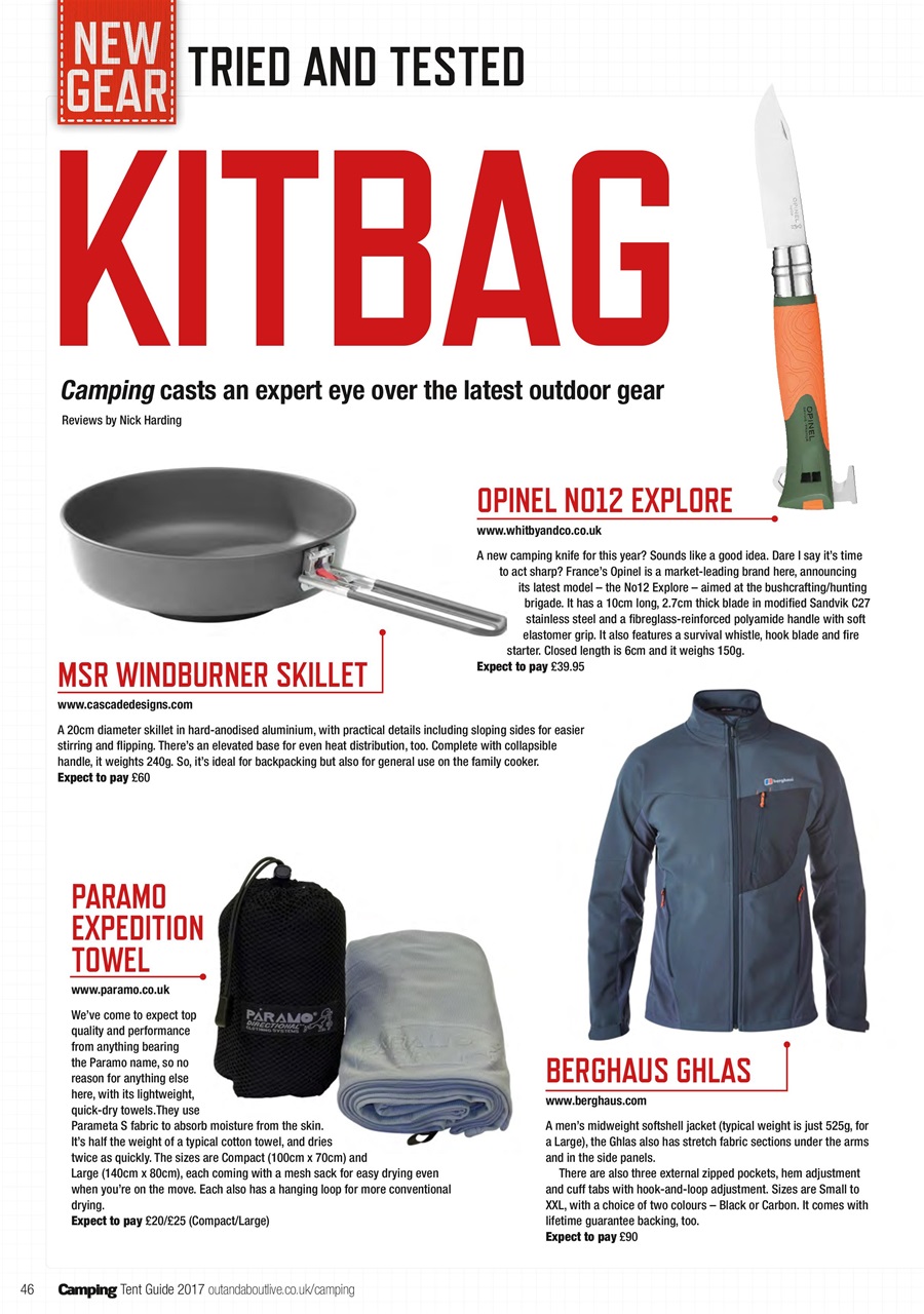 Camping Preview Pages