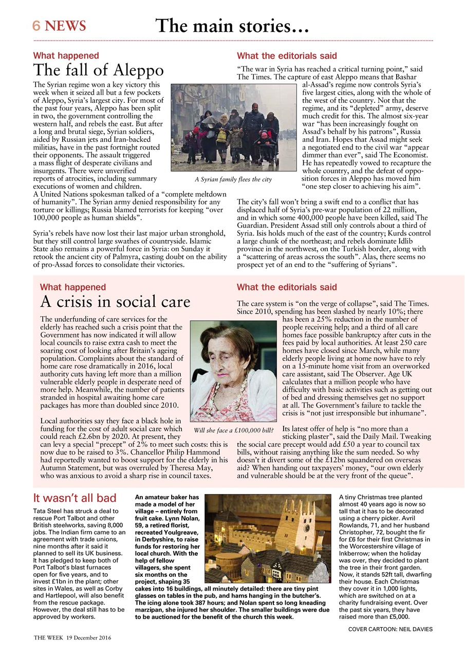 The Week Preview Pages