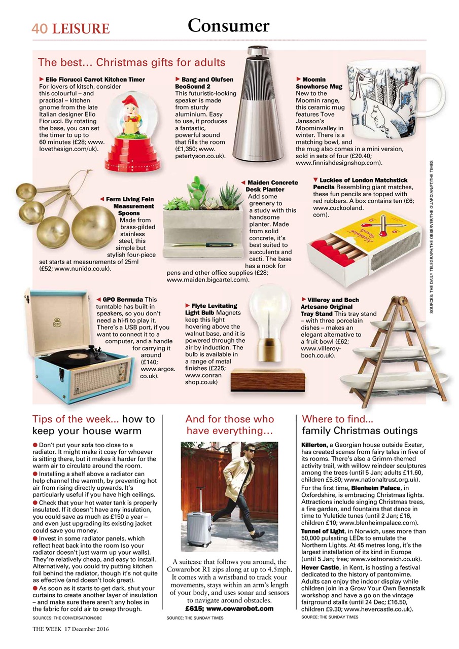 The Week Preview Pages