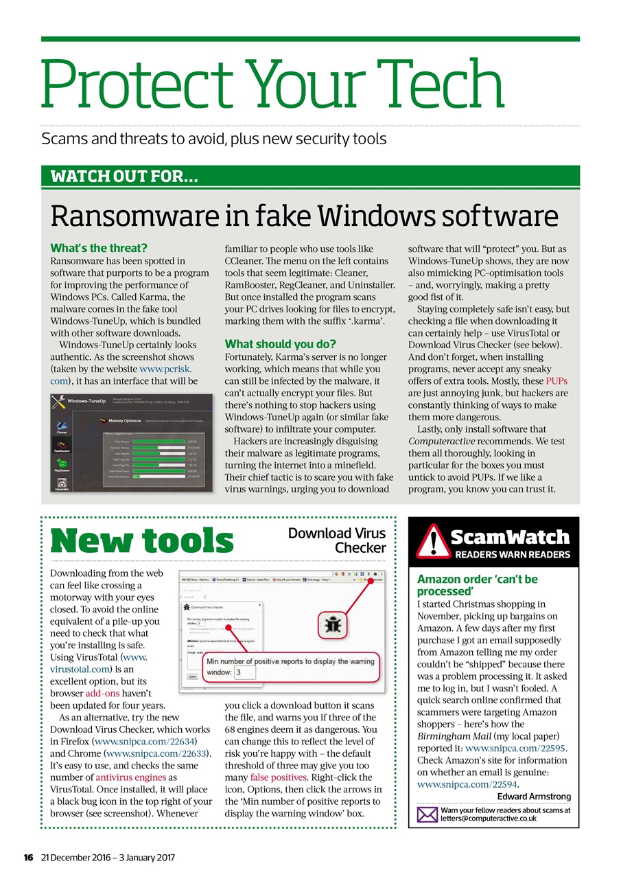 Computer Active Preview Pages