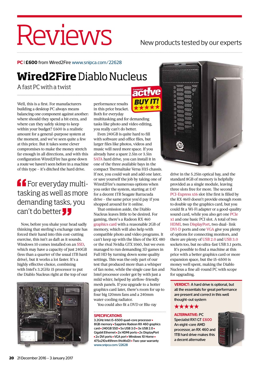 Computer Active Preview Pages