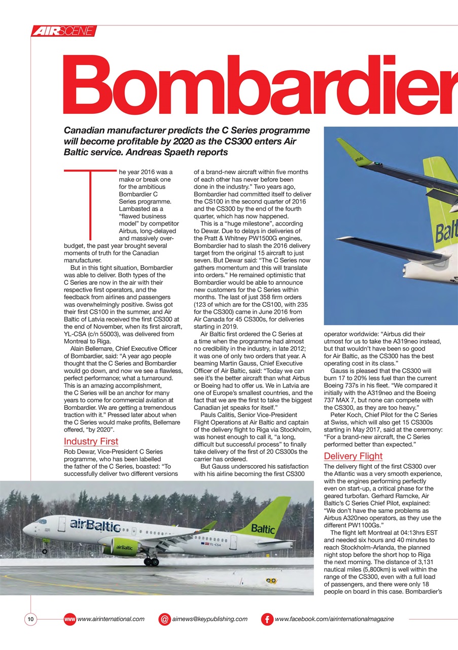 AIR International Preview Pages