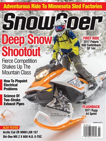 SnowGoer issue March 2017