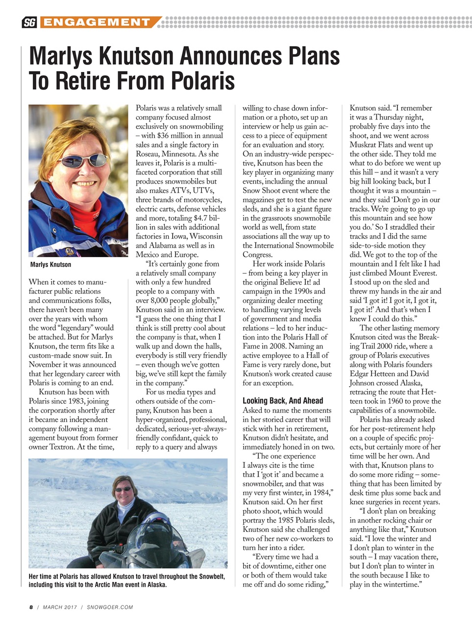 SnowGoer Preview Pages