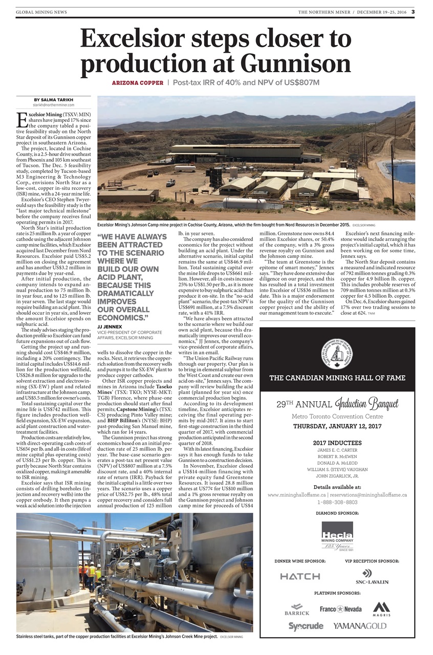 The Northern Miner Preview Pages