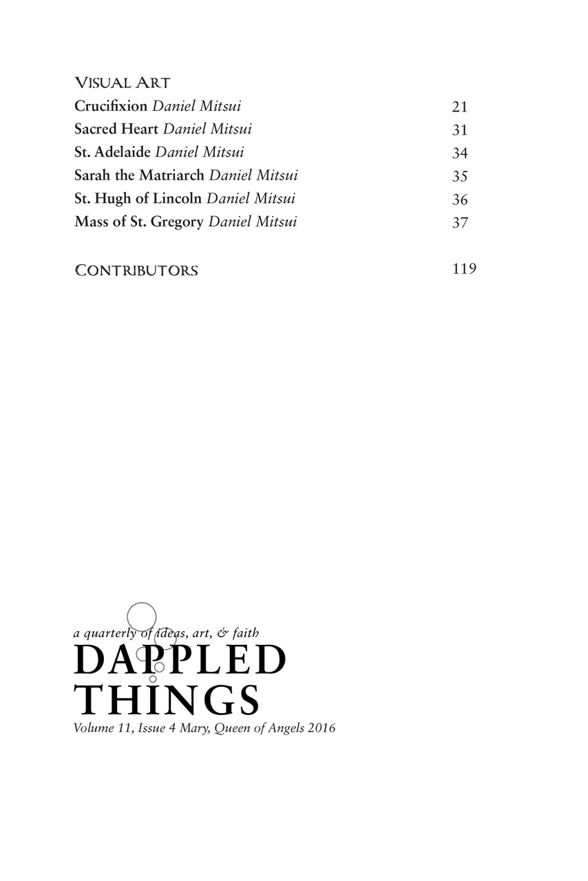 Dappled Things Preview Pages