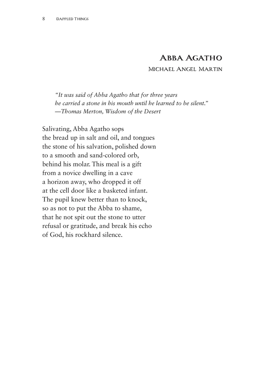 Dappled Things Preview Pages