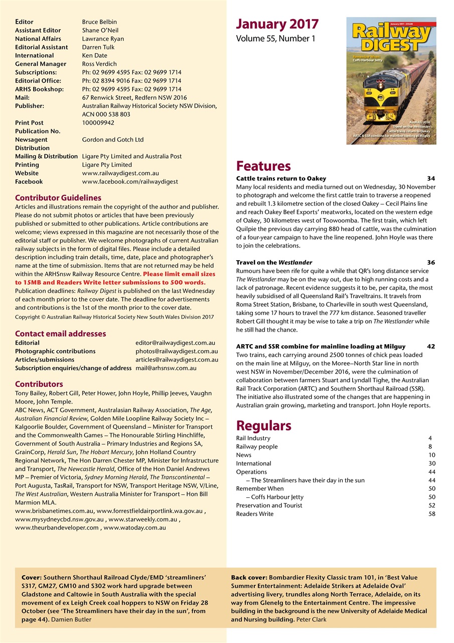 Railway Digest Preview Pages