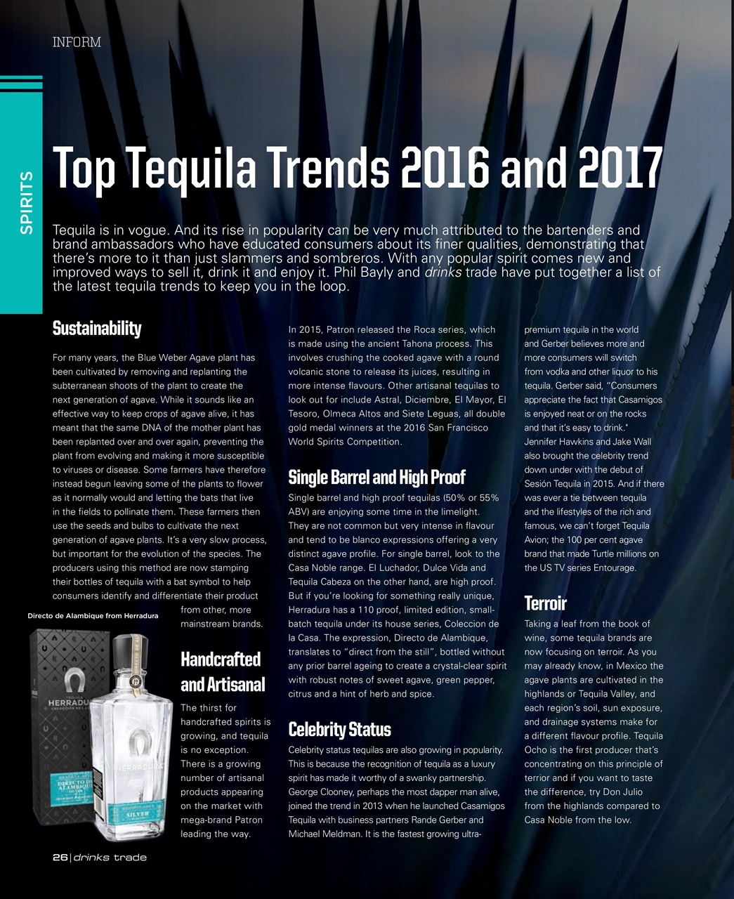 Drinks Trade Preview Pages