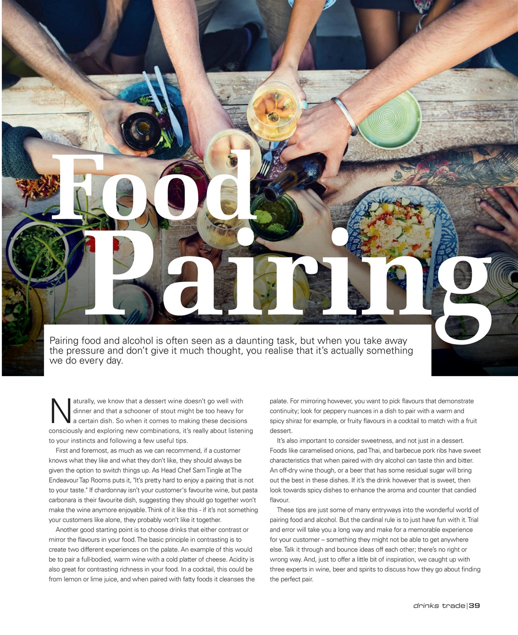 Drinks Trade Preview Pages