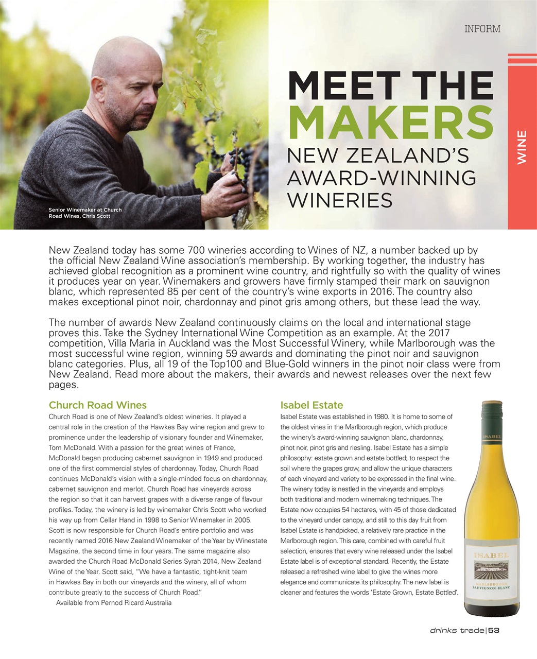 Drinks Trade Preview Pages