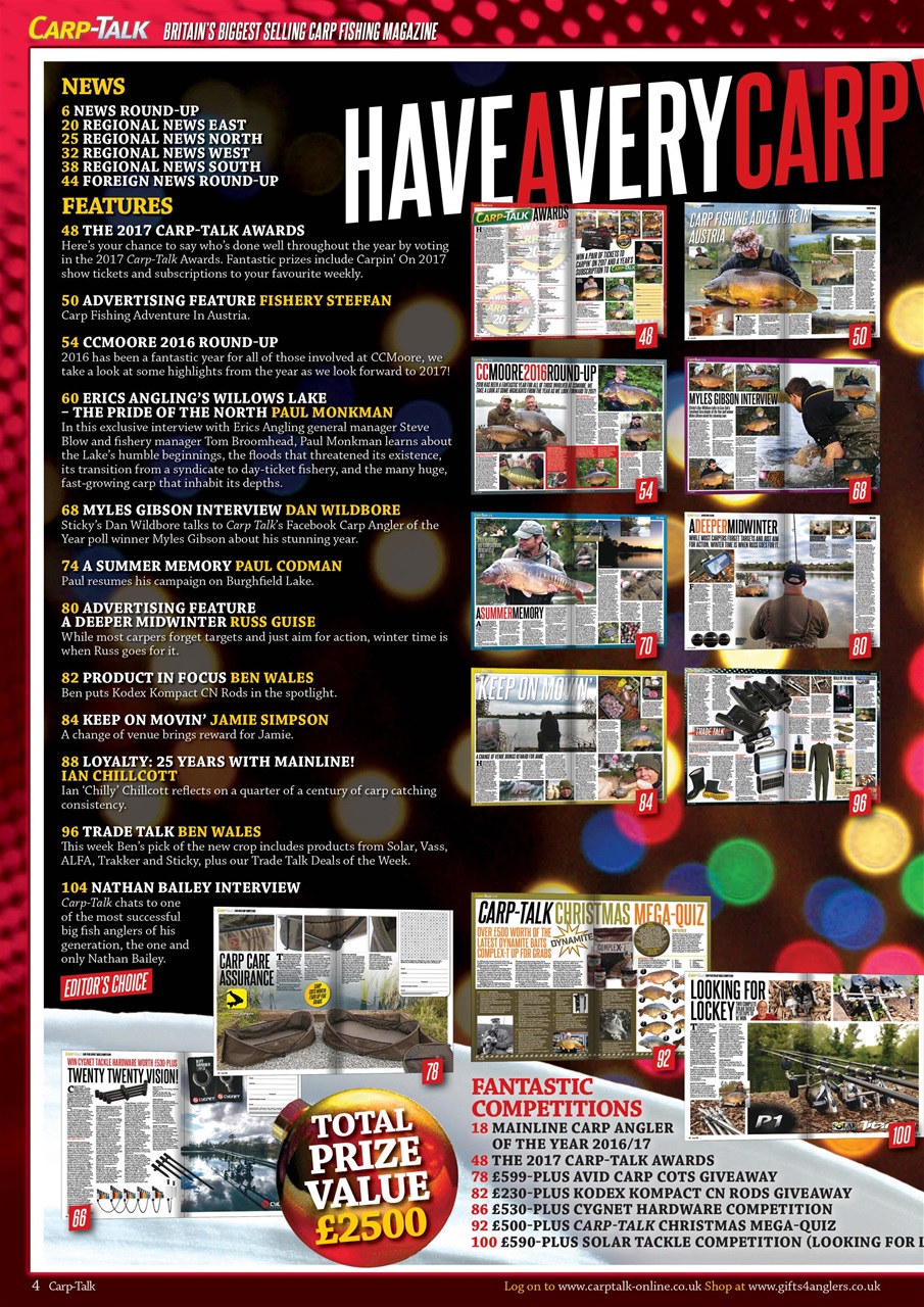 Carp-Talk Preview Pages