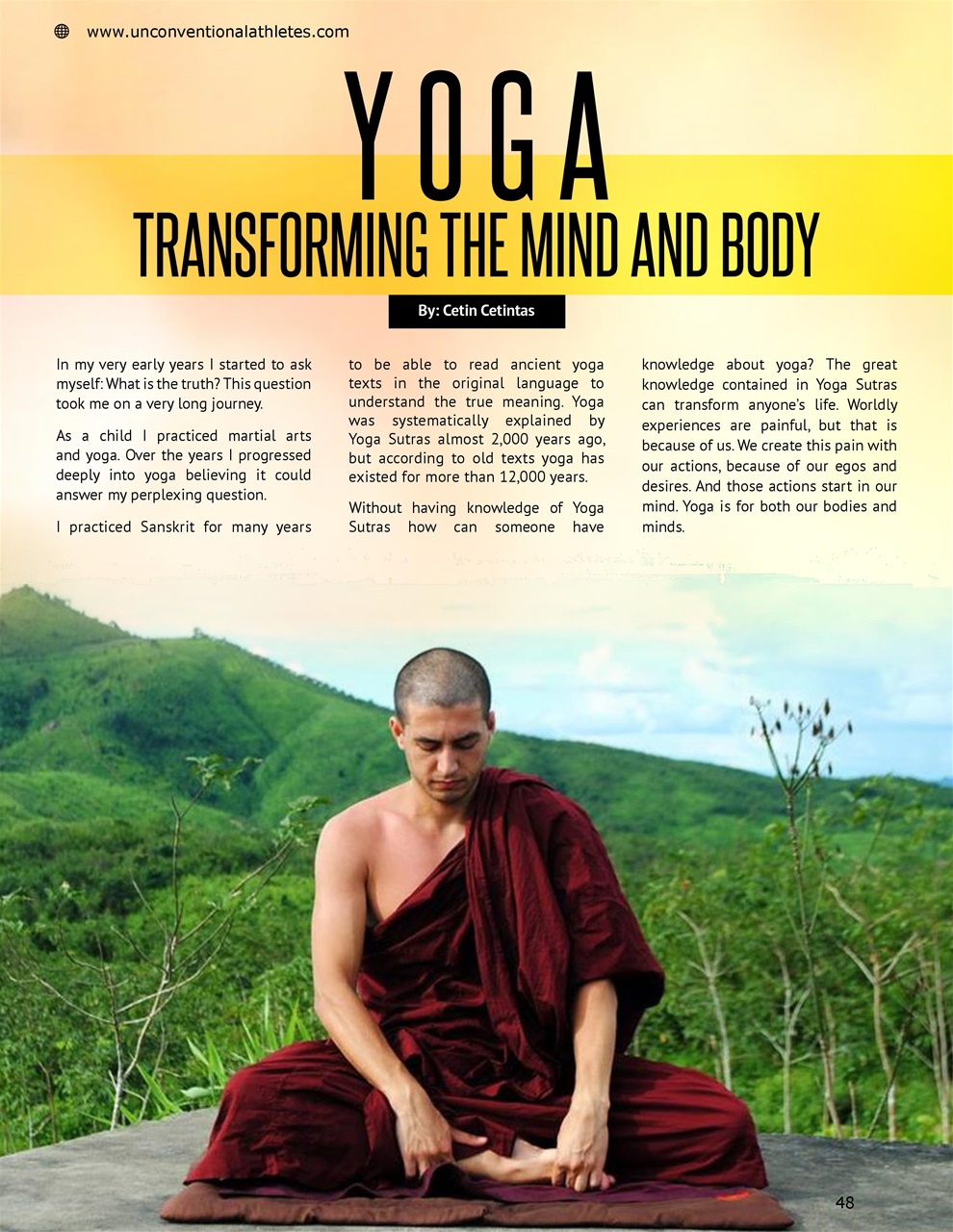 Unconventional Athletes Magazine Preview Pages