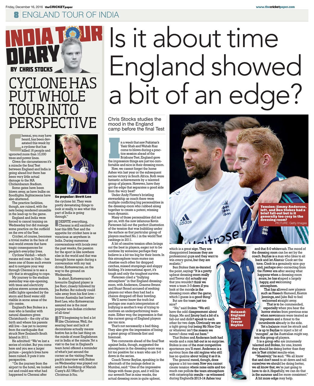 The Cricket Paper Preview Pages