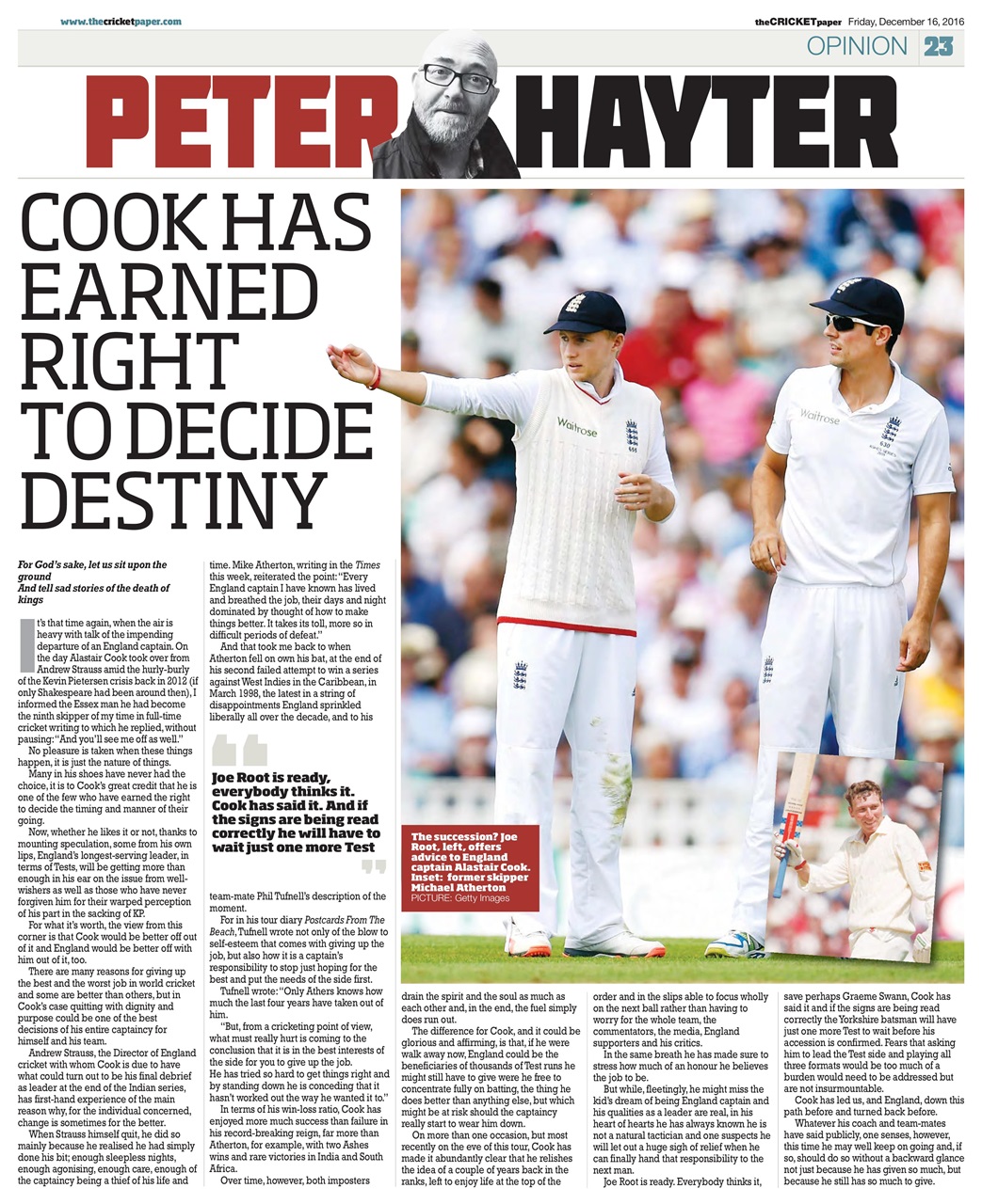 The Cricket Paper Preview Pages