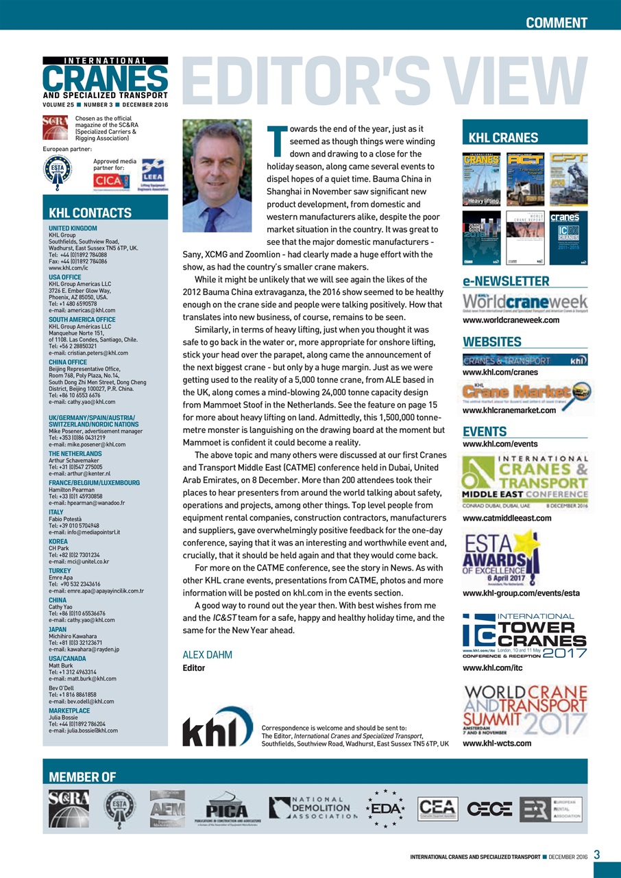 Int. Cranes and Specialized Transp Preview Pages