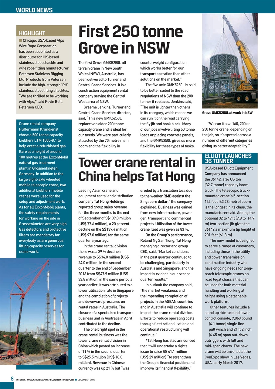 Int. Cranes and Specialized Transp Preview Pages