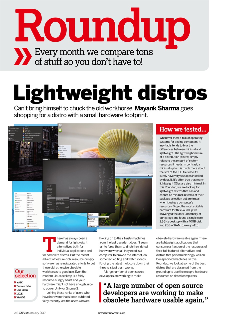 Linux Format Preview Pages