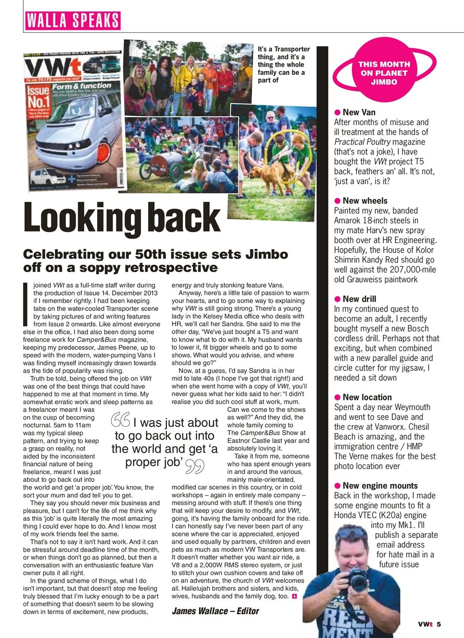 VWt Magazine Preview Pages