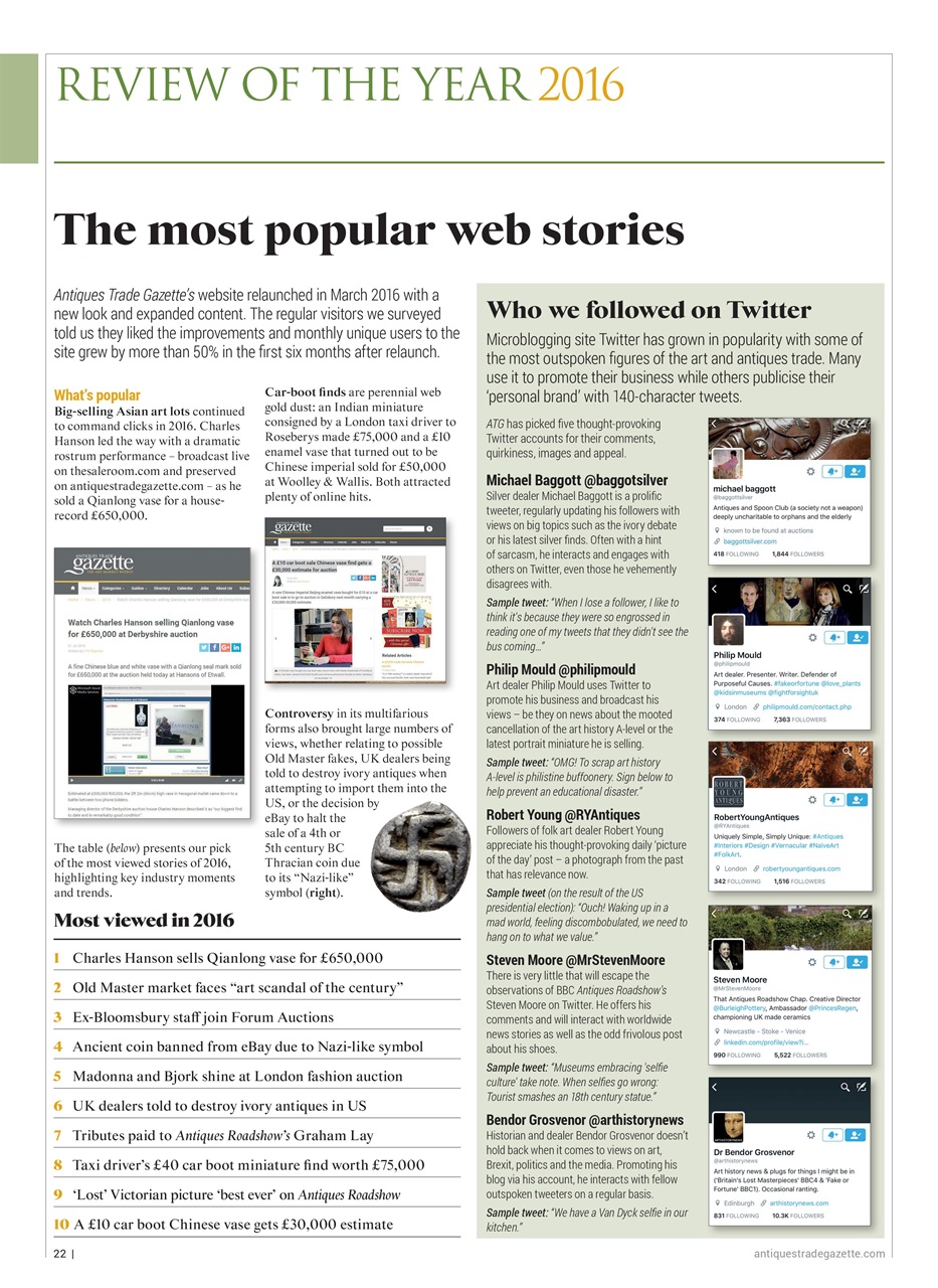 Antiques Trade Gazette Preview Pages