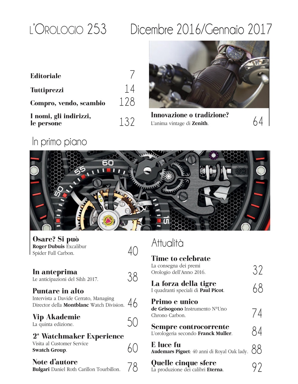 L'Orologio Preview Pages