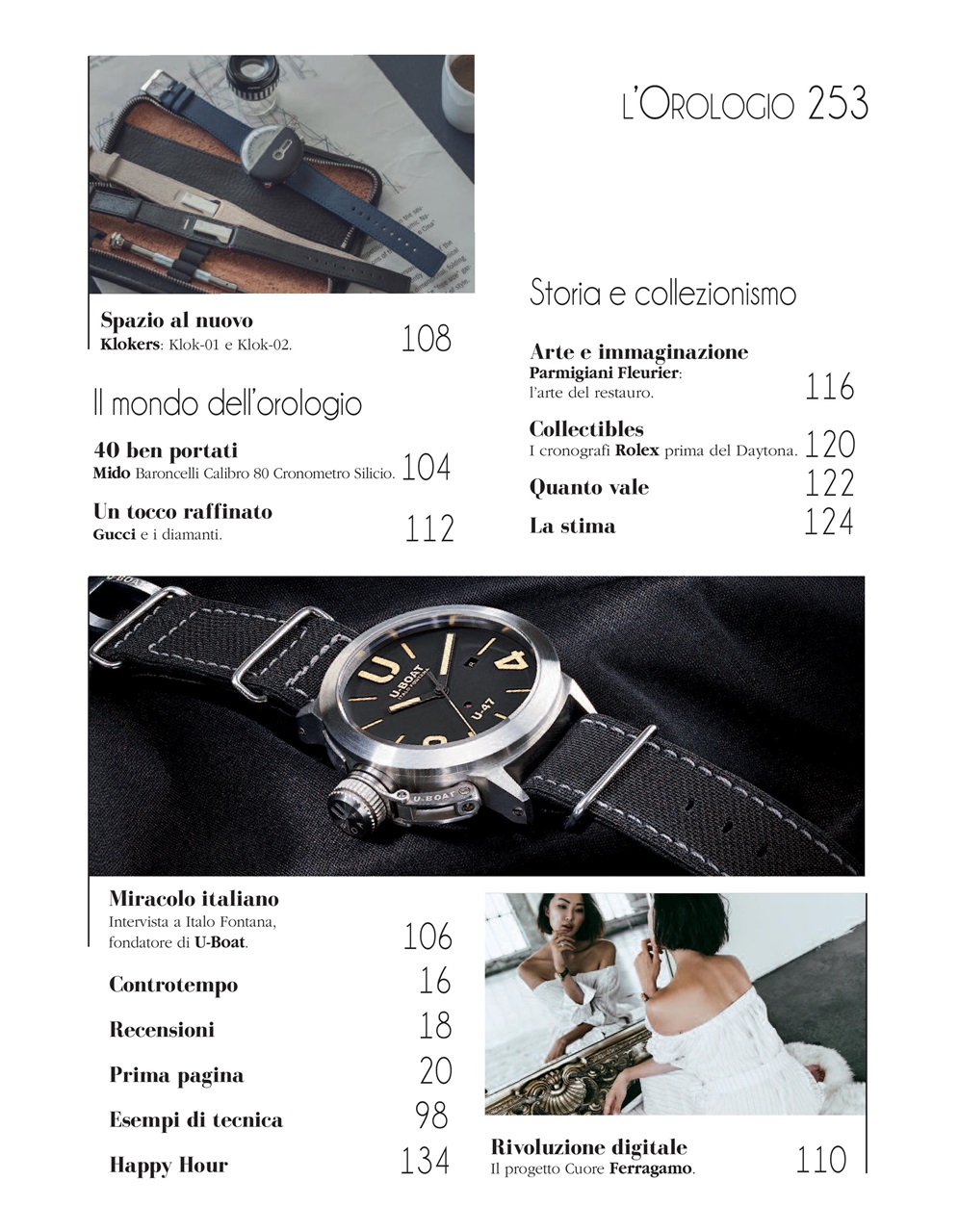L'Orologio Preview Pages