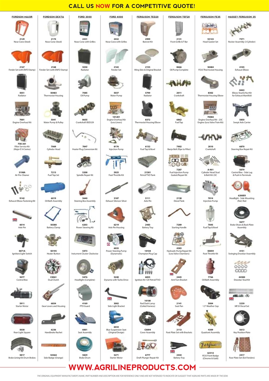 Tractor & Machinery Preview Pages