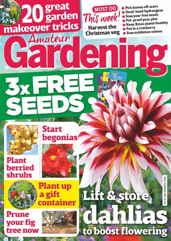 Amateur Gardening issue 24th December 2016