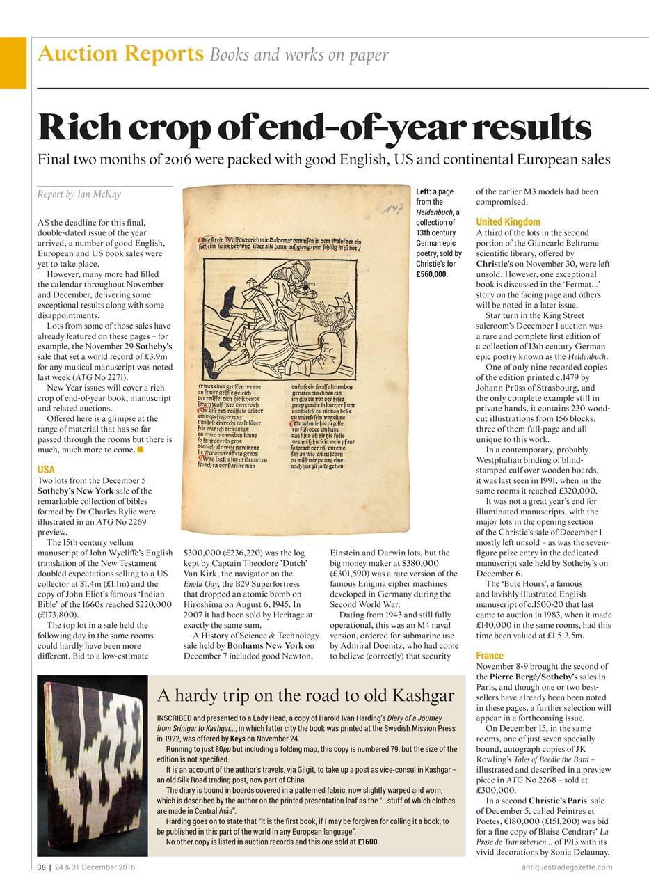 Antiques Trade Gazette Preview Pages